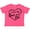 Vintage Hot Pink, variant on Inktastic I Love My Oma and Opa in Black Chalk Heart Boys or Girls Toddler T-Shirt