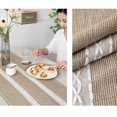 Tablecloth Rectangle Table Cloth Cotton Linen Wrinkle Free Tassel