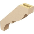 thumbnail image 5 of Ekena Millwork 3"W x 16"D x 16"H Valencia Rough Cedar Woodgrain TimberThane Knee Brace, Primed, 5 of 6