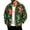 Dark Green, variant on Christmas Corduroy Zip Up Jacket for Men Mock Neck Long Sleeve Jackets Christmas Funny Graphic Casual Coats with Pockets Warm Clothing