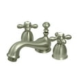 thumbnail image 1 of Kingston Brass CC27L8 Mini Robinet Répandu & Poignée de Levier en Métal Nickel Satiné, 1 of 1