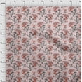 thumbnail image 4 of oneOone Tissu Velours Rose Tissu Floral pour Robe Tissu Imprimé au Mètre 58 Pouces de Large, 4 of 4