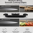 thumbnail image 5 of Professional Sharpening System for Kitchen Knives, Scissors, Fruit & Steel Knives with Premium Polish Blades venture portable knife sharpener, 5 of 6