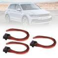 thumbnail image 4 of Câble d'Extension OBDII, Fils Rouges Noirs Durables Haute Conductivité 16 Broches 3 Pcs Connecteur Femelle OBD2 pour Voiture, 4 of 8