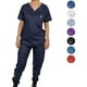 thumbnail image 5 of Uniforme Medico Pijama Quirurjica Mujer Jumper Conjunto M Color Azul Marino, 5 of 5