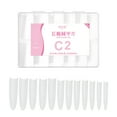 thumbnail image 1 of 240PCS Half Cover False Nails Long Nail Tips Stick-On Fake Nails for Soak Off Nail Extensions Nail Art Tool, 1 of 9