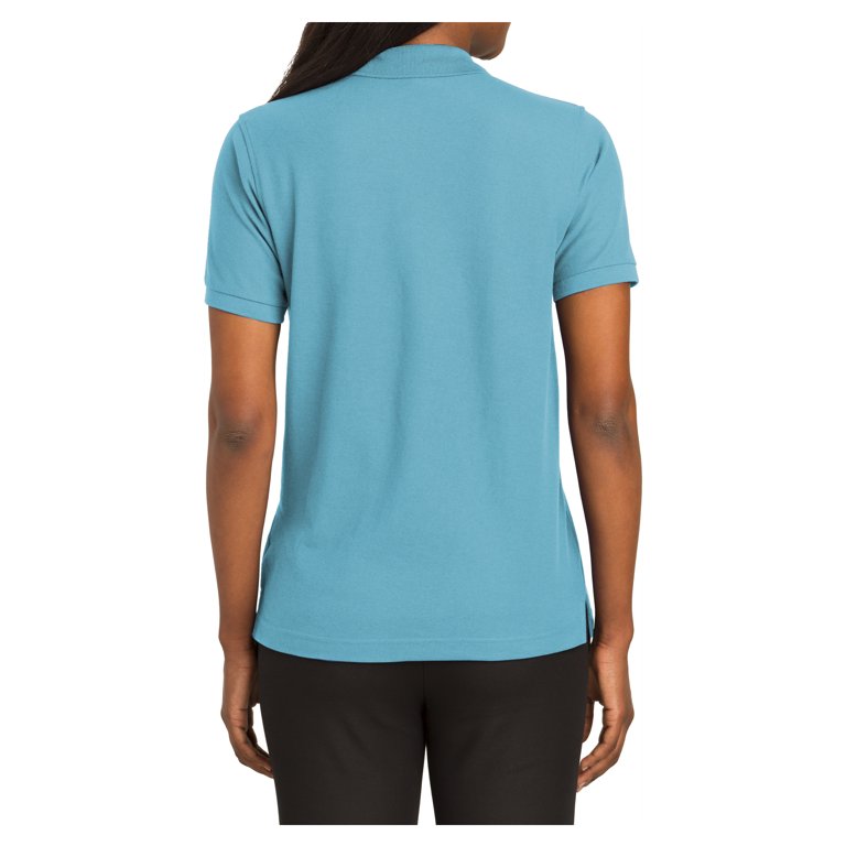 Mafoose Womens Silk Touch Classic Female Polo Shirt Maui Blue XS