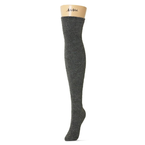 MeMoi Women's Cozy Glitz Over The Knee Socks - Mens - Male