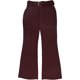 thumbnail image 1 of I.N.C Womens Belted Wide Leg Casual Pants, dkred, 2, 1 of 2