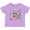 Lavender, variant on Inktastic Woodland Raccoon Spring Flowers Girls Toddler T-Shirt