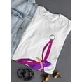 thumbnail image 3 of Girl Practicing Air Yoga T-Shirt Women -Image by Shutterstock, Female 3X-Large, 3 of 4