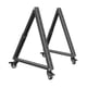 thumbnail image 4 of Soporte de TV móvil de altura, accesorios versátiles, ahorra espacio, soporte de suelo con ruedas para , de TV para sala de reuniones en, 4 of 9