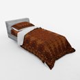 thumbnail image 2 of Ambesonne Vintage Bedding Set 3 Pcs, Persian Lace, Twin, Orange Brown, 2 of 2