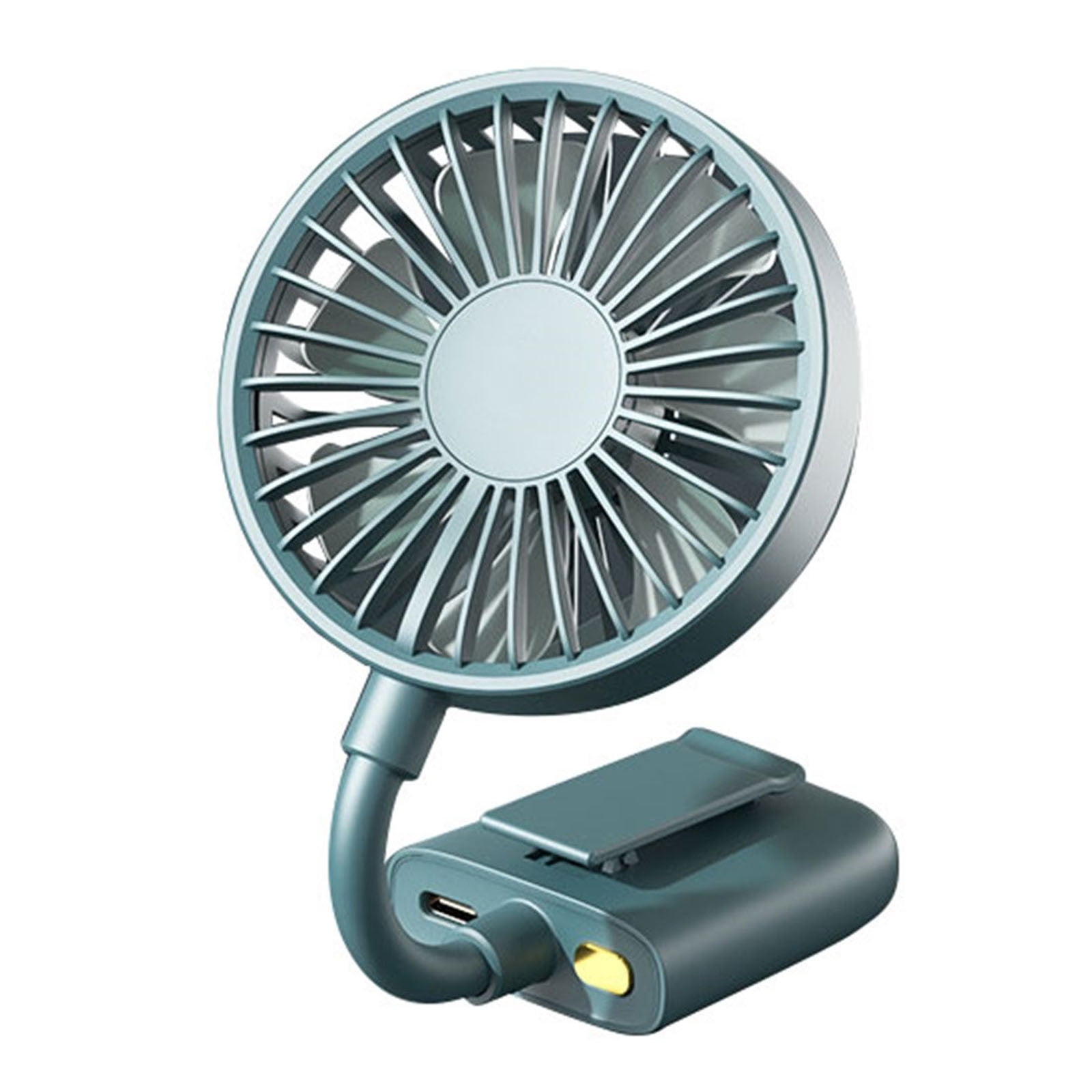 Pianpianzi Wall Mounted Oscillating Fan with Power to Sleep 120 Small Desk Fans for Work Quiet