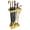 Gold, variant on 10"x 6"Shelf Brackets,L Shelf Brackets,max Load 300lbs, Vertical Angle, Premium Alloy Metal Heavy Duty Shelf Bracket, high Strength Mounting Hardware Included, Corner Brace Joint,Pack of 4.