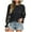 Black, variant on Lovskoo Sweaters for Women Casual Trendy Solid Hollow Out Pullover Long Sleeve Round-Neck Sweater Beige