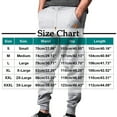 thumbnail image 3 of asjyhkr Sweatpants for Men Breathable Jogger Drawstring Elastic Waist Running Gym Workout Pants with Pockets, 3 of 9