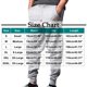 thumbnail image 3 of Pantalones largos para hombre, informales, a la moda, transpirables, con cordón elástico en la cintura y bolsillos, con elástico en los pies, de rayón., 3 of 8