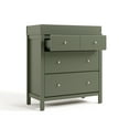 thumbnail image 6 of Storkcraft Horizon 3 Drawer Infant Changing Table Dresser, Olive, 6 of 8