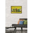 thumbnail image 2 of The Wizarding World: Harry Potter - Harry Quidditch Wall Poster, 14.725" x 22.375" Framed, 2 of 5