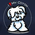thumbnail image 3 of CafePress - Love My Coton Women's Dark T Shirt - Women's Traditional Fit Dark T-Shirt, 3 of 4