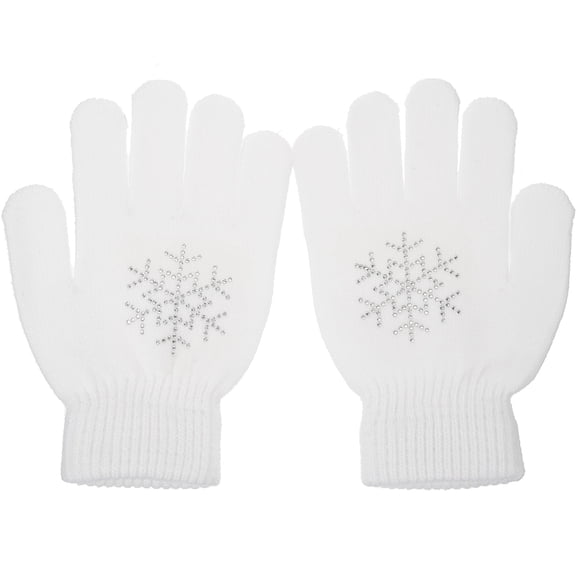 BESTYASH 1 Pair Women's Party Gloves Anti- Cotton Spandex White Protective Performance Gloves