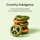 thumbnail image 4 of Langue de Chat Cookies (3.52oz, 100g) Korean Matcha Flavored Snacks | Asian Snacks, Premium Tea Food, 4 of 5