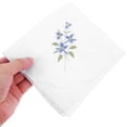 thumbnail image 2 of Miangastore Cotton Handkerchief Lace Handkerchief Flower Embroidery Pattern Handkerchief, 2 of 8