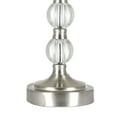 thumbnail image 4 of Better Homes & Gardens Brushed Nickel Stacked Glass Ball Table Lamp Base 14"H, 4 of 7