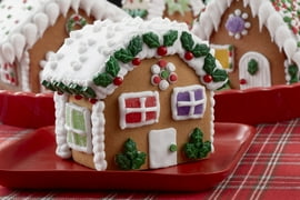 Wilton Mini Village Gingerbread House Decorating Kit Wilton Mini Village Gingerbread House Decorating Kit