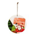 thumbnail image 1 of Adornos navideños Tarjeta colgante de madera de Navidad Decoración de árbol de Navidad de madera de doble cara Wmkox8yii gf9244, 1 of 8
