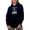 Navy Blue, variant on I Have to Believe in Myself, What I Can Achieve Quote, Golf Player, Golfing or Golfer Themed Merch Gift, Black Hooded Sweatshirt or Hoodie, Medium