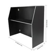 thumbnail image 3 of Denest Portable Bar Cabinet Foldable Bar Portable Event Bar Rectangular Freestanding, 3 of 15