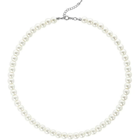 Round Imitation Pearl Choker Necklace Wedding Pearl Necklace For Brides ...