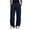 Navy, variant on StSilkitty Mens Wide Leg Sweatpants Elastic Waist Drawstring Sweat Pants Gym Athletic Running Trousers with Pockets