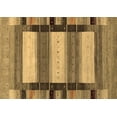 thumbnail image 1 of Ahgly Company Indoor Rectangle Abstract Brown Contemporary Area Rugs, 6' x 9', 1 of 4