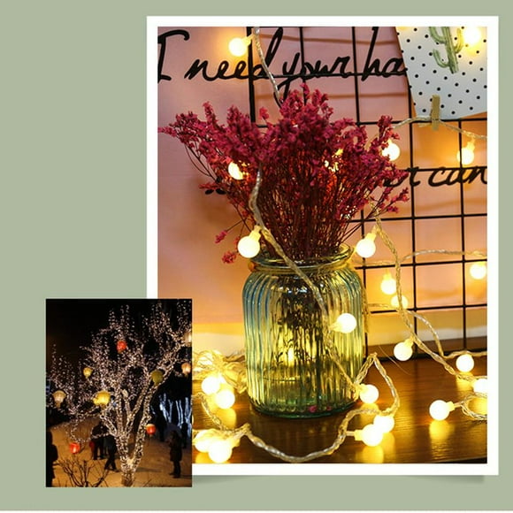LED Copper Wire Star Curtain Lights Lamp Fairy Lighting for Outdoor Wedding Christmas Decoration Battery