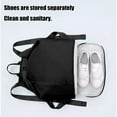 thumbnail image 4 of Waterproof Beach Backpack, Dry/Wet Separation Sports Bag – Lightweight Swimsuits & Shoes Storage for Travel, Gym, and Pool(Black), 4 of 6