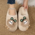 thumbnail image 7 of Gaexia Womens Slippers Size 10,Cute Slippers for and Warm Home Shoes for Fall and Winter,Outdoor Slippers, 7 of 7