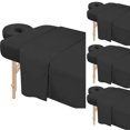 thumbnail image 1 of Juego de sábanas para mesa de masaje Bavlesfuire Premium de microfibra x4, 1 of 7