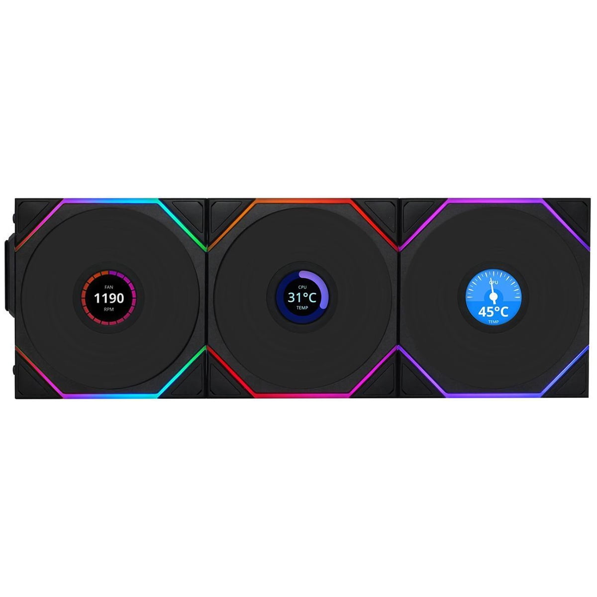 Lian-Li UNI FAN TL Wireless 120mm ARGB Case Fan with Reverse Blade