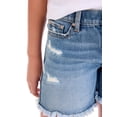 thumbnail image 5 of Jordache Girls Destructed 90's Midi Short, Sizes 5-18, 5 of 9