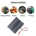 thumbnail image 3 of 12V 2W Solar Panel Charger Power DIY Solar Cell Module Battery Waterproof for Car Outdoor Camp, 3 of 8