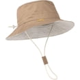 thumbnail image 1 of Baby Sun Hat for Boy Girl Toddler Summer Bucket Hat Kids Sun Protection Beach Hat Cotton Baby Hats, 1 of 5