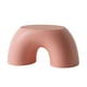 thumbnail image 4 of Taburete para niños Taburete de plástico con forma de arco iris Taburete de seguridad para niños Asiento para sala de estar, Rosa Kearding HA002789-05, 4 of 6