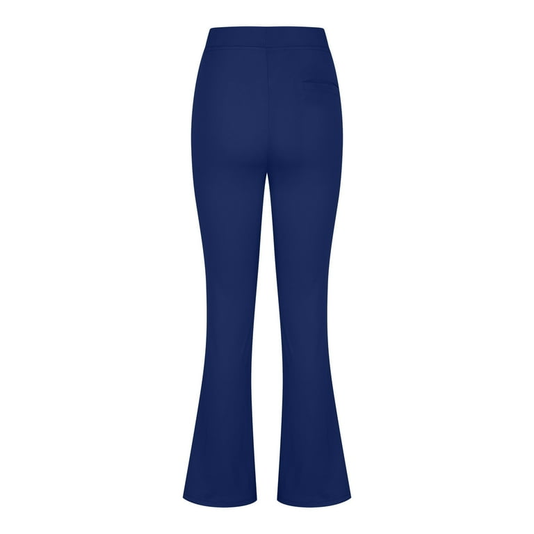 slim fit dress slacks Women's Taupe Range Flared Pants