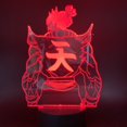 thumbnail image 1 of Luz nocturna LED 3D Stritos Fighters Goukis que cambia de color, 1 of 1