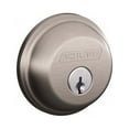 thumbnail image 2 of Schlage B60N 619 Single Cylinder Satin Nickel Deadbolt, 2 of 2