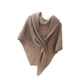 thumbnail image 1 of Jumpingount Chal de mujer, abrigos de otoño, Color sólido, bufanda de hombro para mujer, cárdigan, Poncho, decoración de ropa de moda, Accesorios de disfraces Caqui, 1 of 6