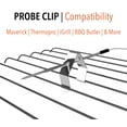 thumbnail image 4 of BBQ Butler Meat Thermometer Probe Holder - Ambient Temperature - 2 Clips, 4 of 6